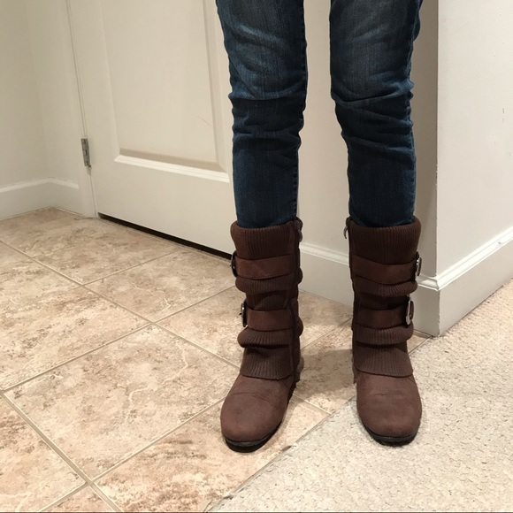 Anna 2 buckle knit bootie - Picture 2 of 4